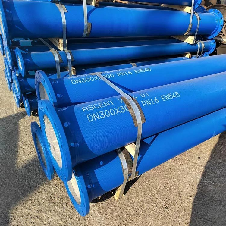 BSEN545&ISO2531 Standards K9 Type DI Pipe Ductile Iron Pipe