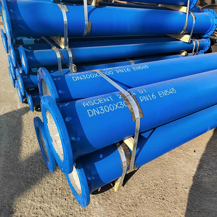 Ductile iron pipeDN300 PN16 K type