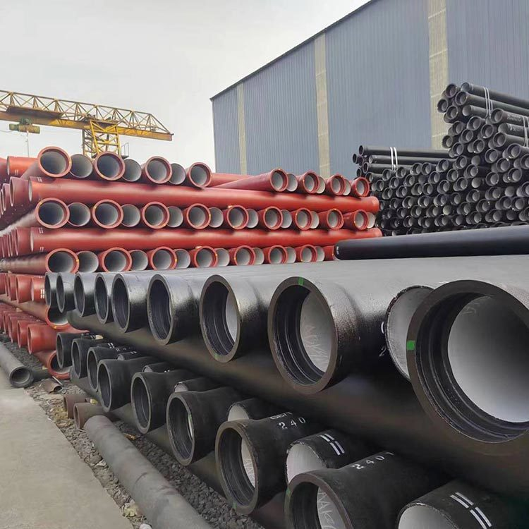Ductile iron pipes production image