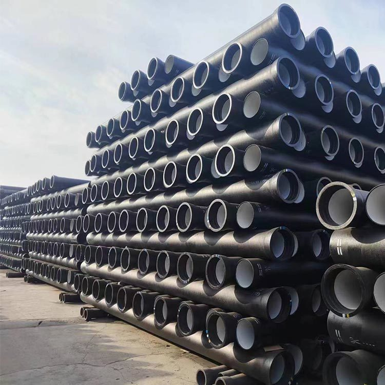 Ductile iron pipes production image