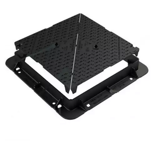 D400 duticle iron Manhole Cover – EN 124-2:2015 – c/o 675 x 675 mm clear opening