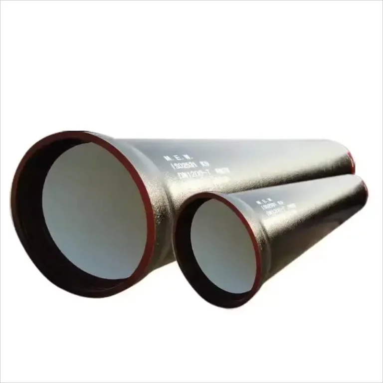 What is Ductile iron pipe coated with