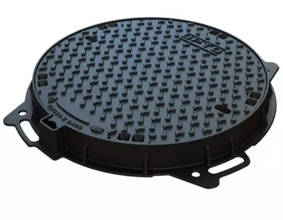 D400 Manhole Cover EN124:2015 – Round Frame Designed