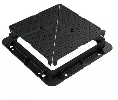 D400 Manhole Cover Highway access covers and frame 675 x 675 mm clear opening