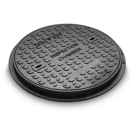 B125 Manhole Cover – 450 mm dia Waterworks manhole cover fot footway