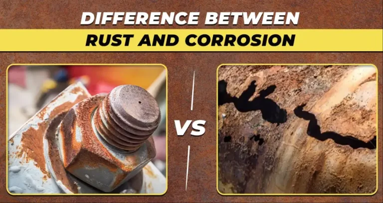 What is the difference between rust and corrosion?