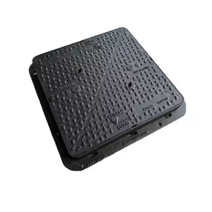 D400 Double Triangular Ductile Iron Manhole Cover 750x750mm – EN124 Compliant for Highways