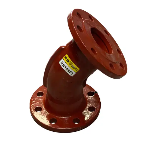 Ductile Iron 45-Degree Bend Fittings