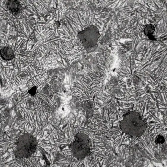 What are the properties of austempered ductile iron material?