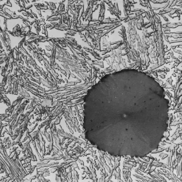 Austempered Ductile Iron Microstructure